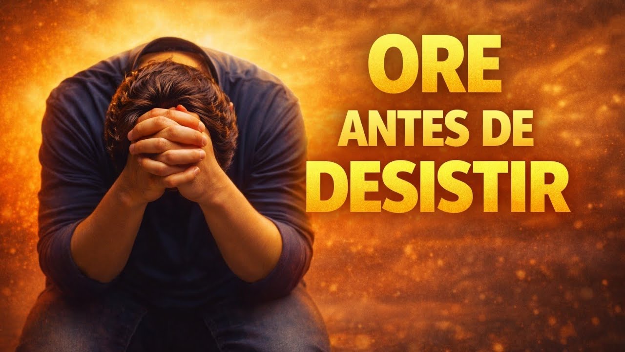 Quando falta tudo , DEUS continua sendo a fonte / oração 