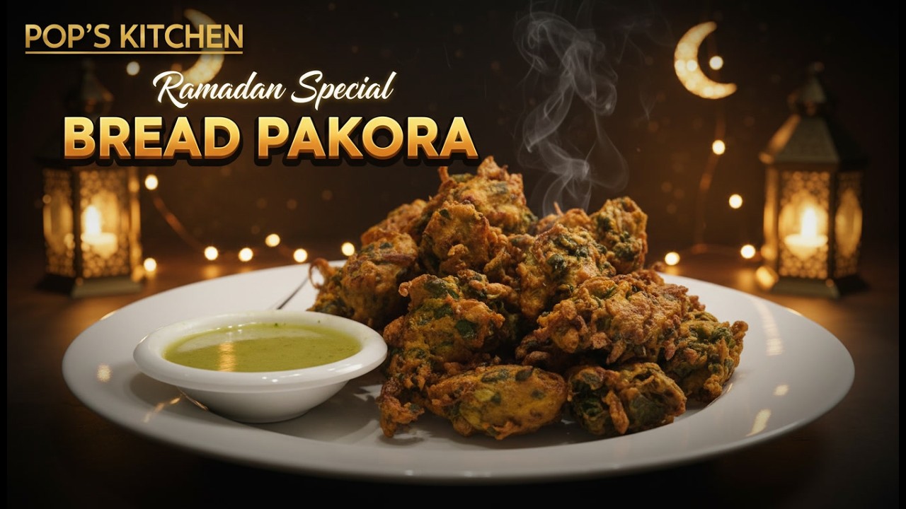 Bread Pakora Ramadan Special | Crispy Iftar Snack | POP's Kitchen