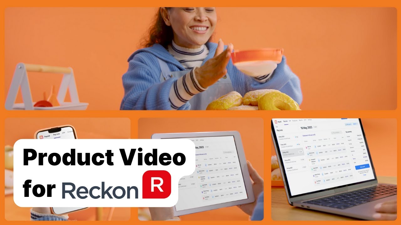 Product Explainer Video for Fintech | Reckon - Payroll App Product | Vidico