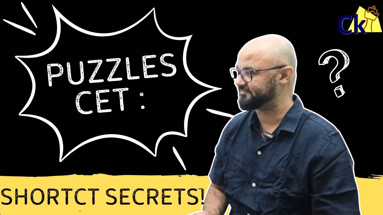 Puzzles CET Sacred Art of Shortcuts