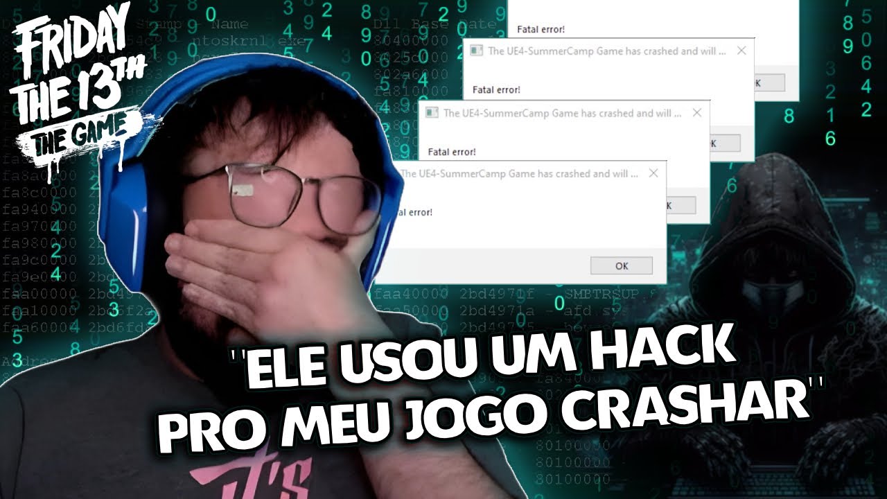 JOGO ABANDONADO, DOMINADO POR HACKERS DOENTIOS | Friday the 13th