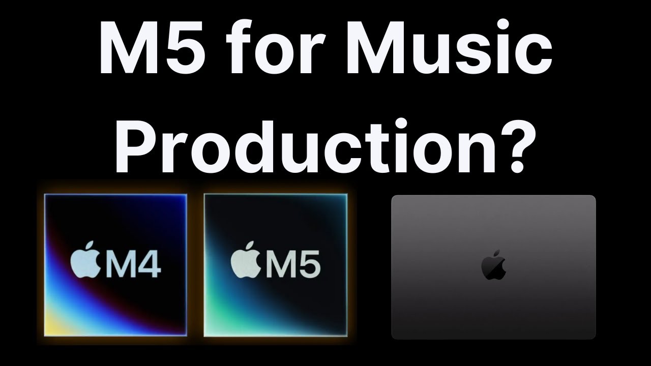 M5 For Music Production? All Mac's Compared in Logic Pro