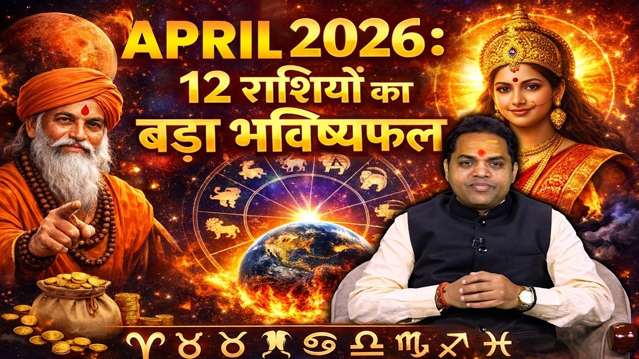 April 2026 Horoscope | Future of all 12 zodiac signs from Aries to Pisces | All Zodiac Predictions