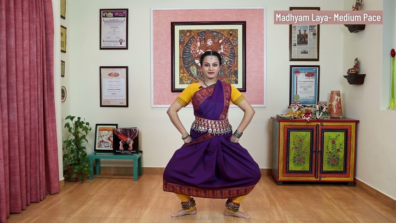 Odissi Step Practice - Chauka 1