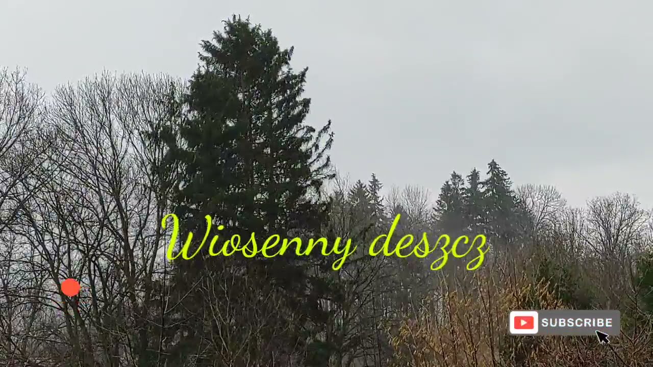 Spring rain, go to sleep in 5 minutes/Wiosenny deszcz, zaśnij w 5 minut