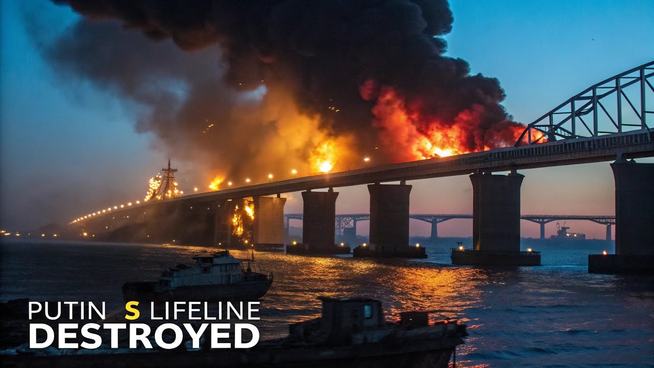 How Ukraine Destroyed Putin’s Vital Crimea Bridge