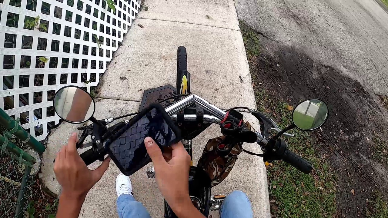 First video and moto vlog on 80cc 2 stroke bike