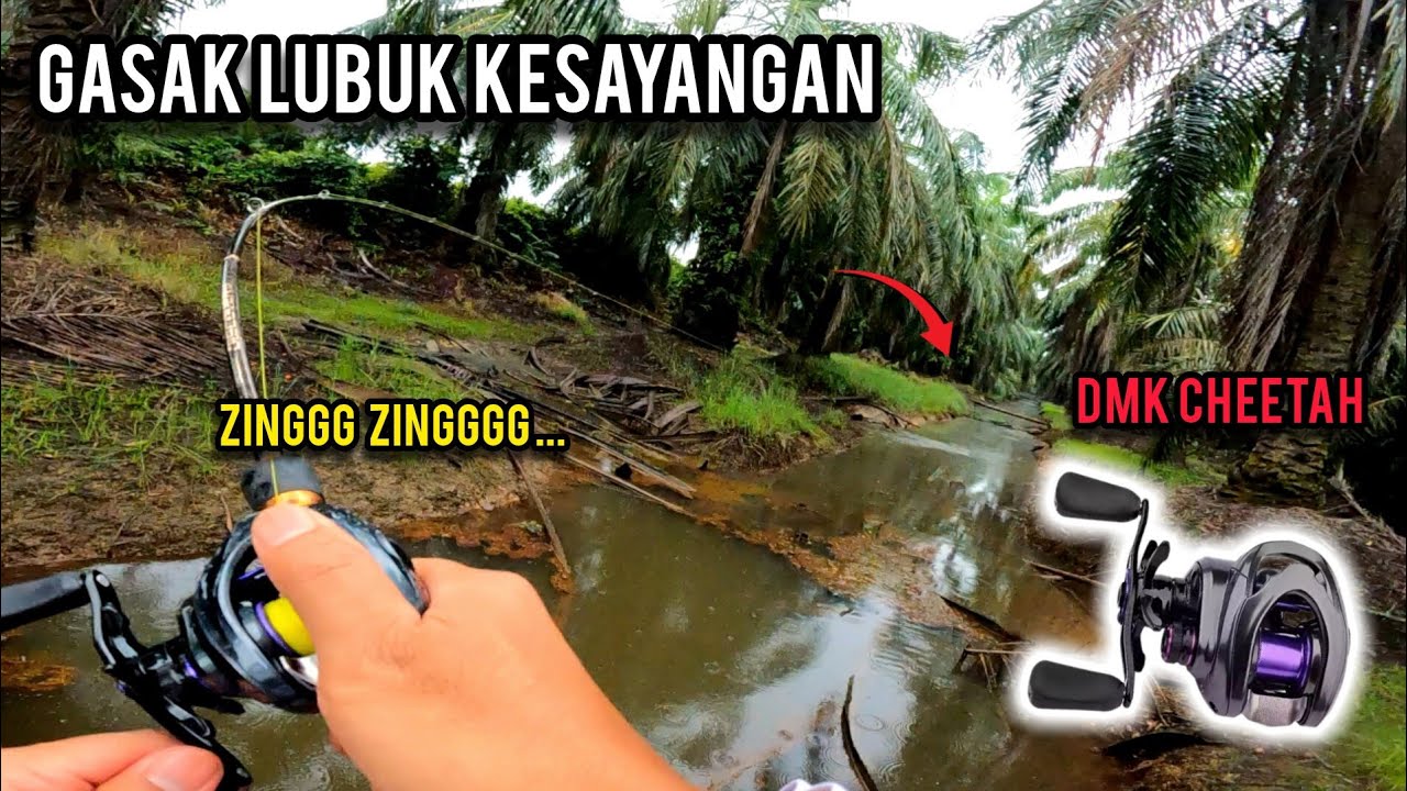 CASTING HARUAN | HANYIR REEL TERBARU ADA BUNYI ZINGGG ZINGGG | DMK CHEETAH | VLOG604