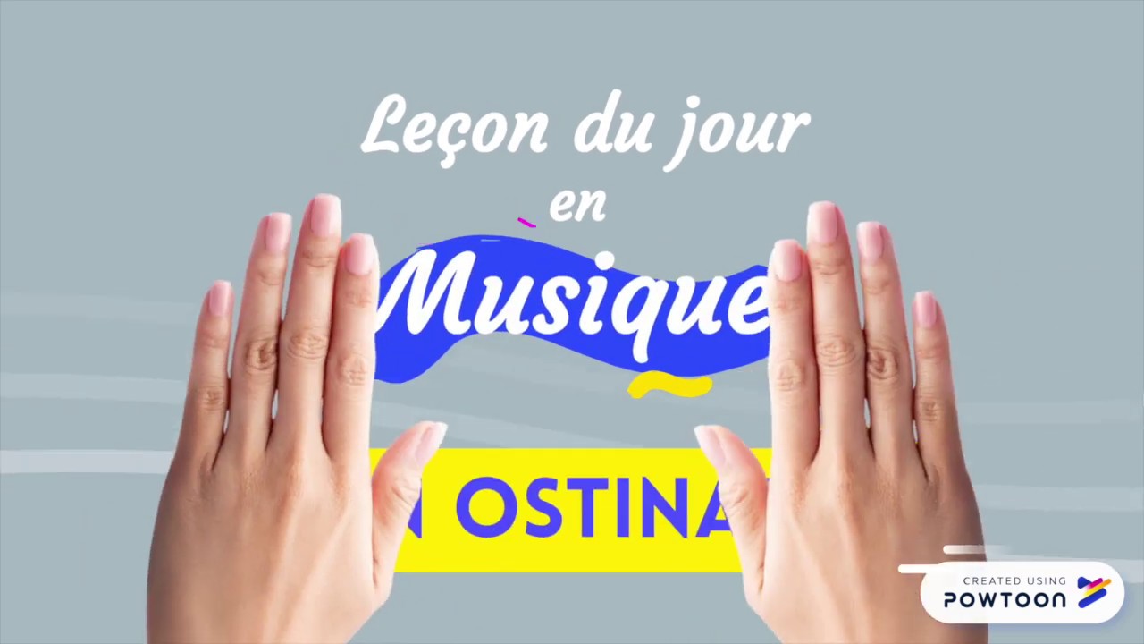 Qu'est ce qu'un OSTINATO ?