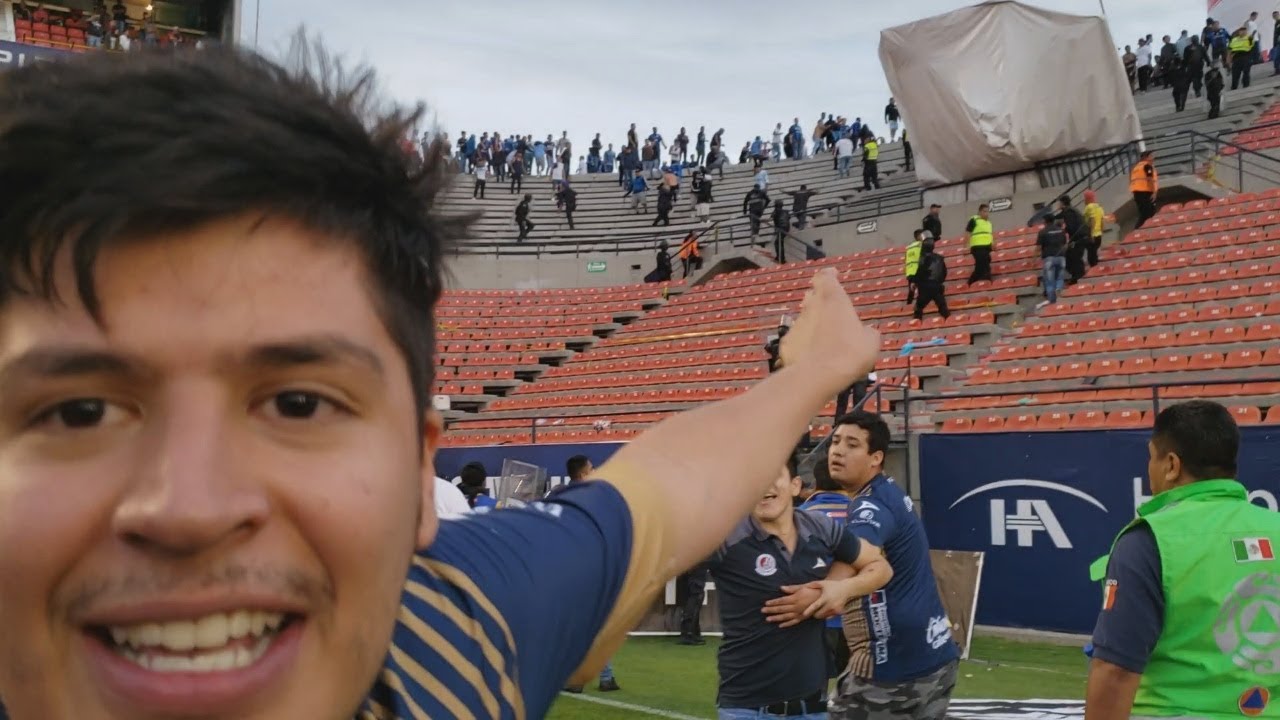 Incidentes en el Atlético de San Luis vs Querétaro (Video Completo)