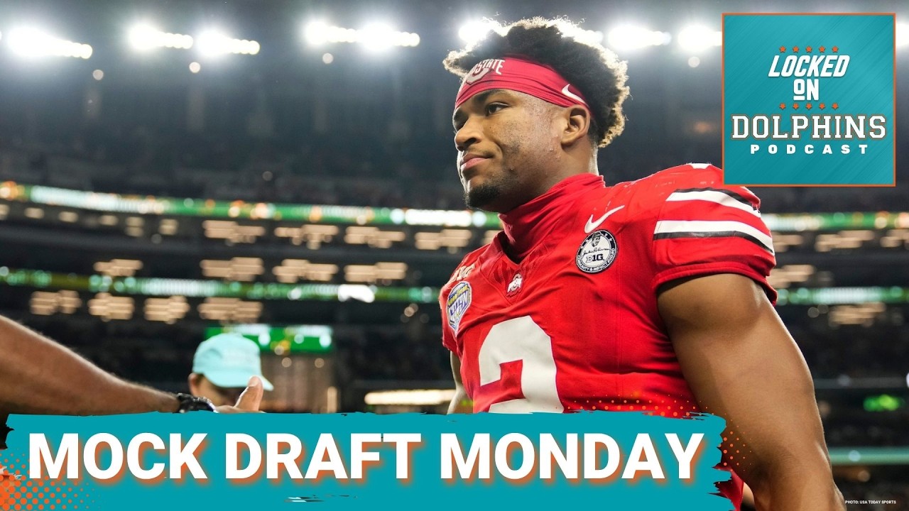 MOCK DRAFT MONDAY | 4 Separate Mock Drafts Illustrate ENDLESS Possibilities For The Miami Dolphins