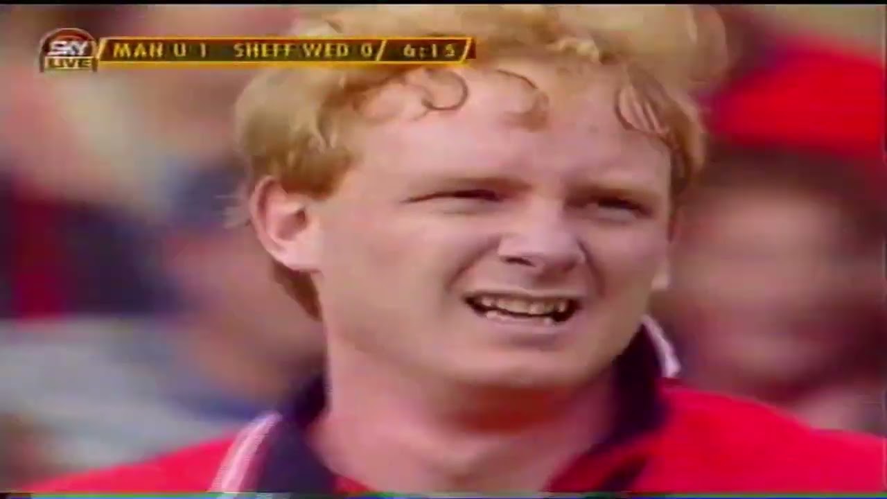 Manchester United v Sheffield Wednesday Sunday 7th May 1995 Premiership Sky Sports Commentary