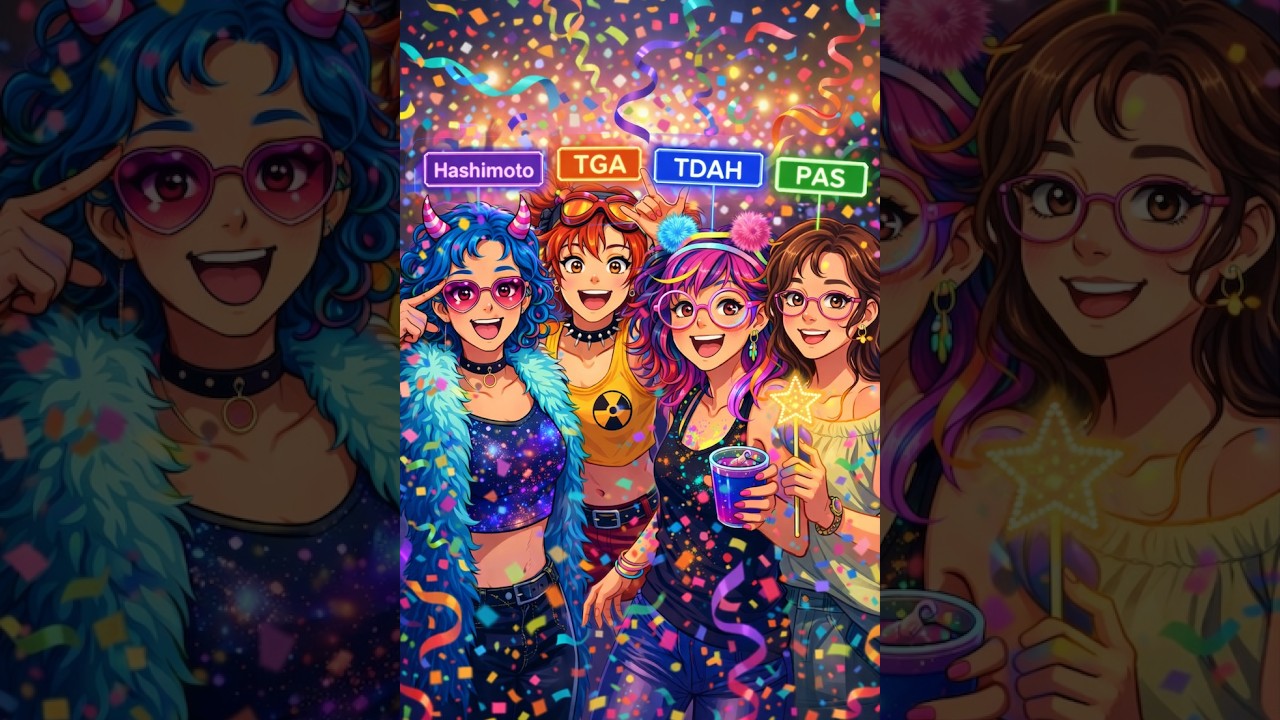 ¿Quién es el rey/reina de la #fiesta cuando se juntan otras condiciones en un #?neurodivergente? P2