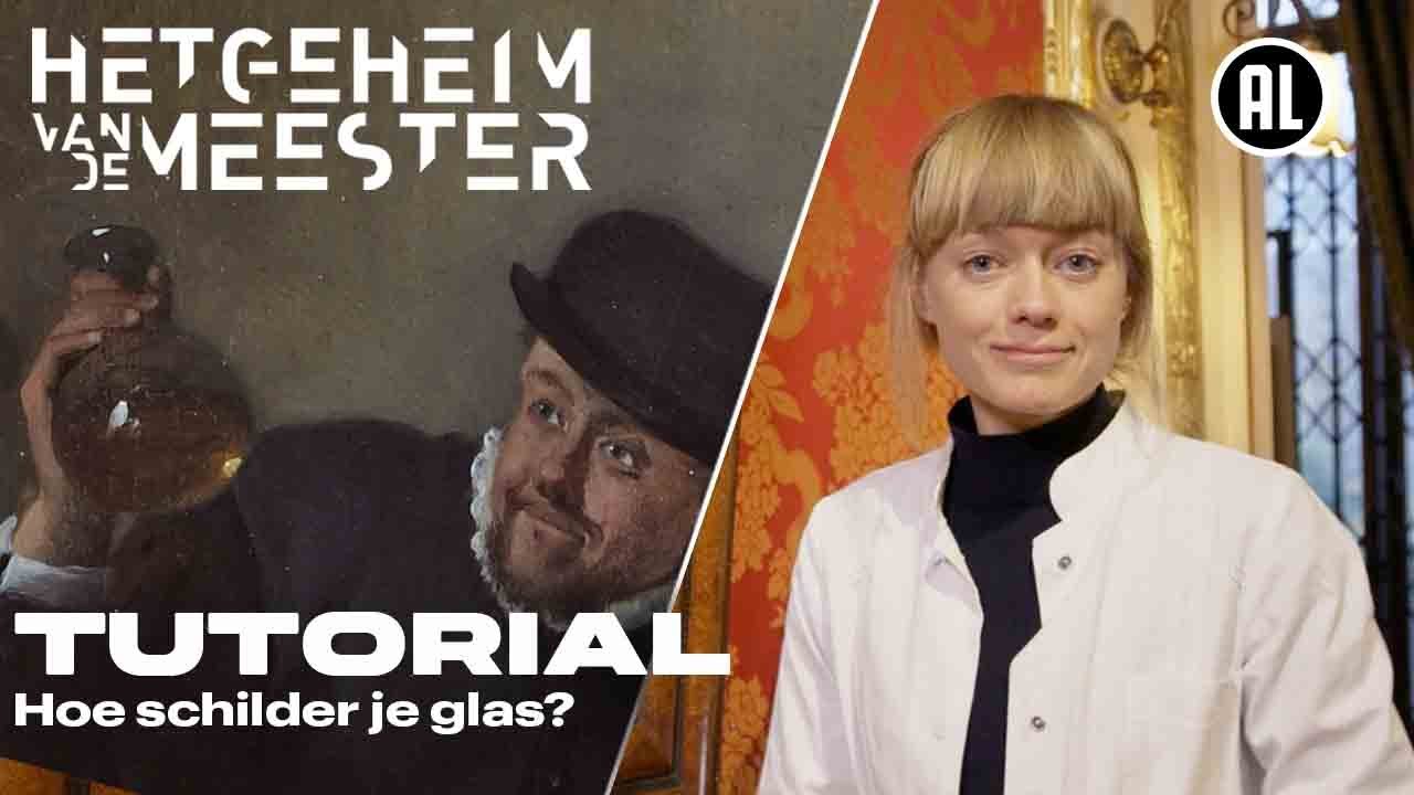 Hoe verf je glas? | Tutorial | Het geheim van de Meester
