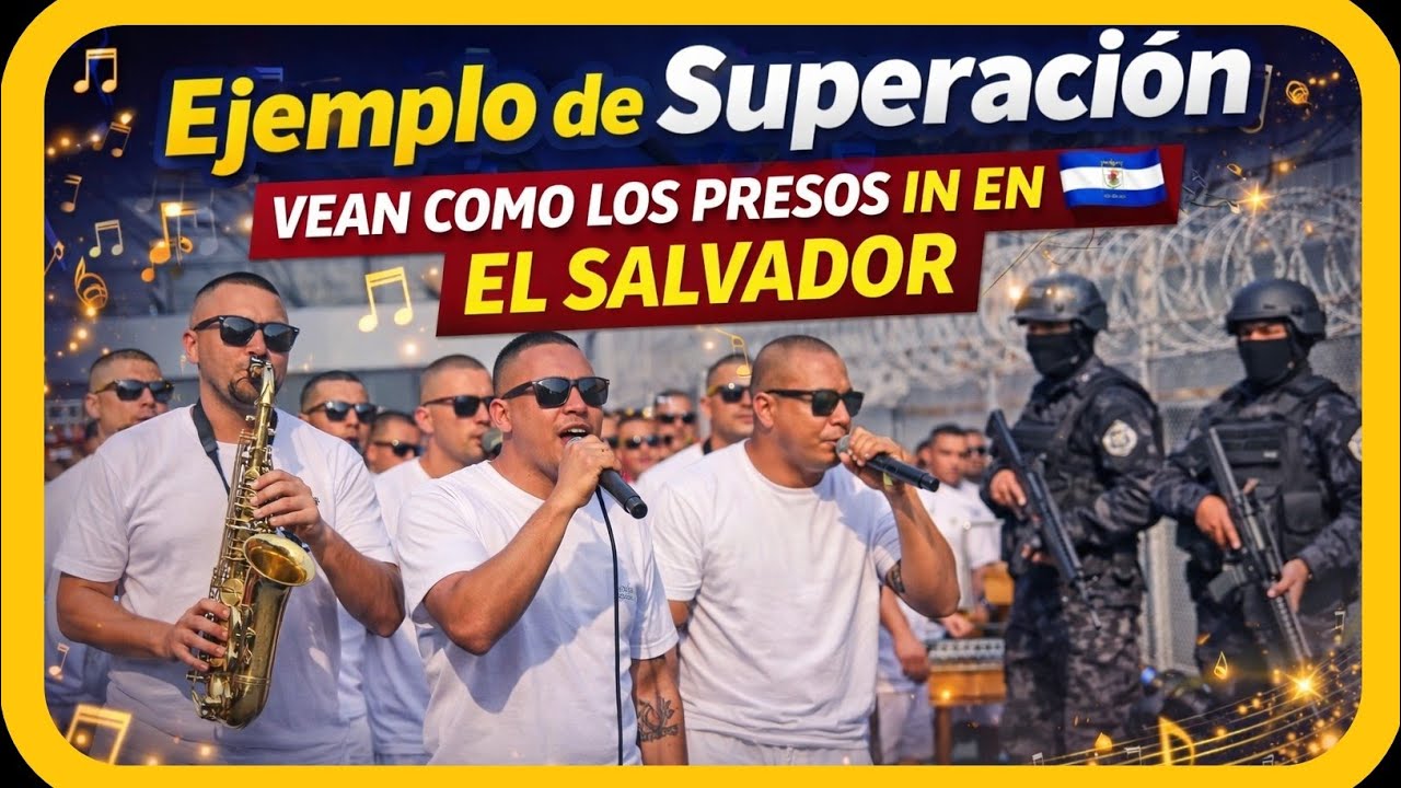 Ejemplo de superacion ! Orquesta de presos en el Salvador!!!