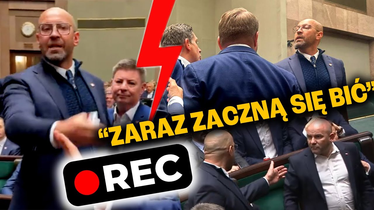AWANTURA W SEJMIE. Starcie posłów Rutnickiego i Ozdoby. INTERWENIOWAŁ HOŁOWNIA
