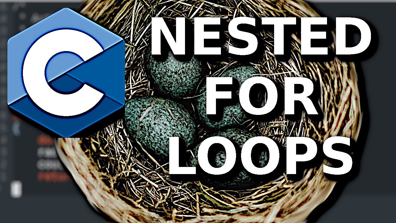 C Programming Tutorial - Nested For Loop