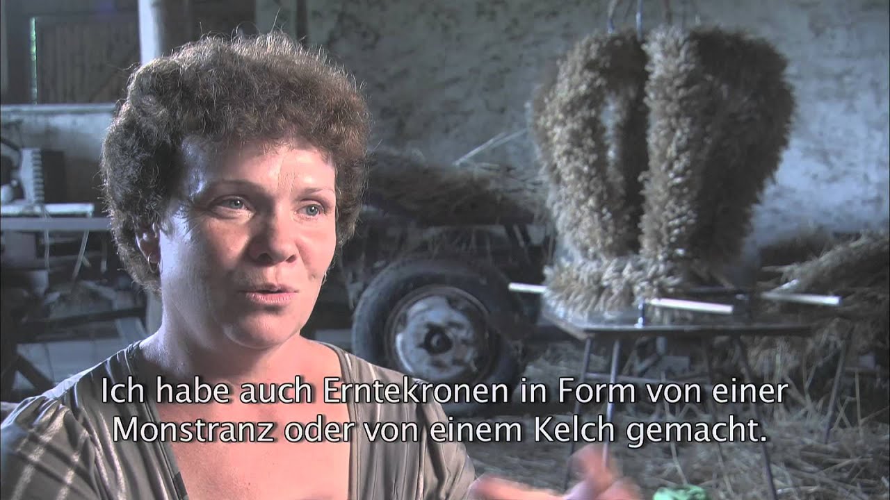 Schlesien Journal 25.09.2012  | Wie entsteht eine Erntekrone?