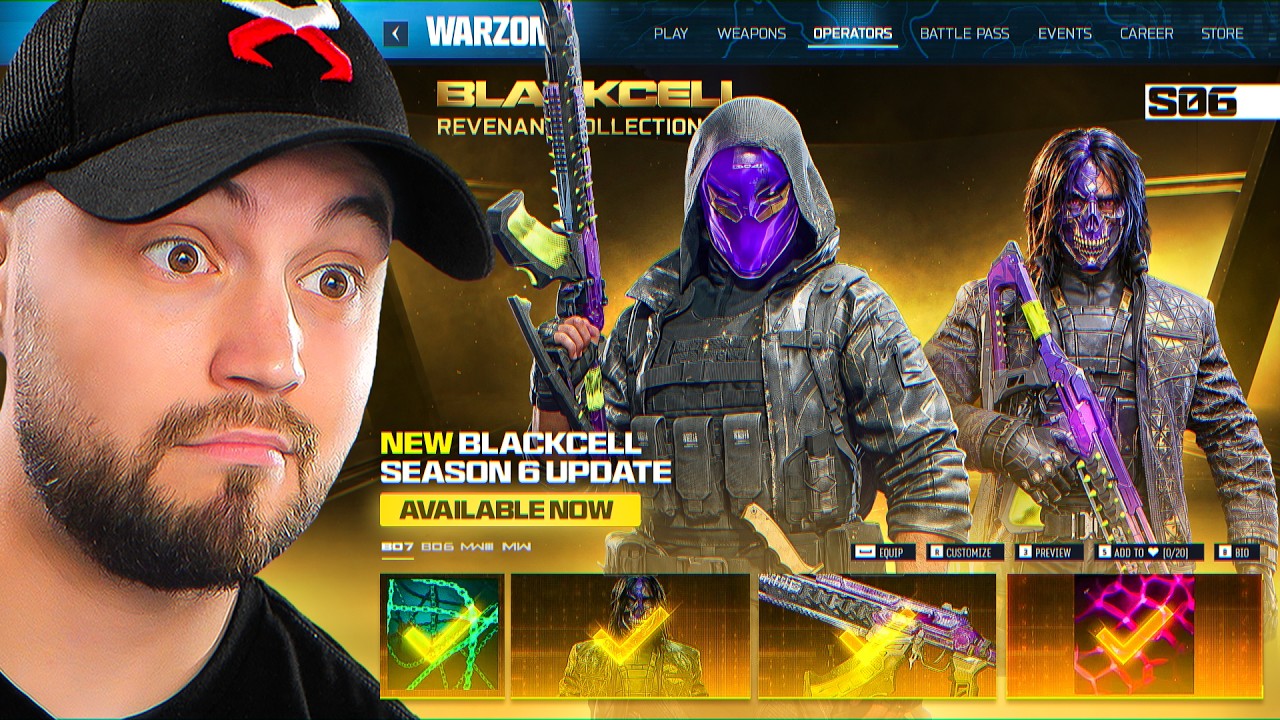 I Completed the NEW BLACKCELL CHALLENGES in Warzone! (BO7 Season 6)
