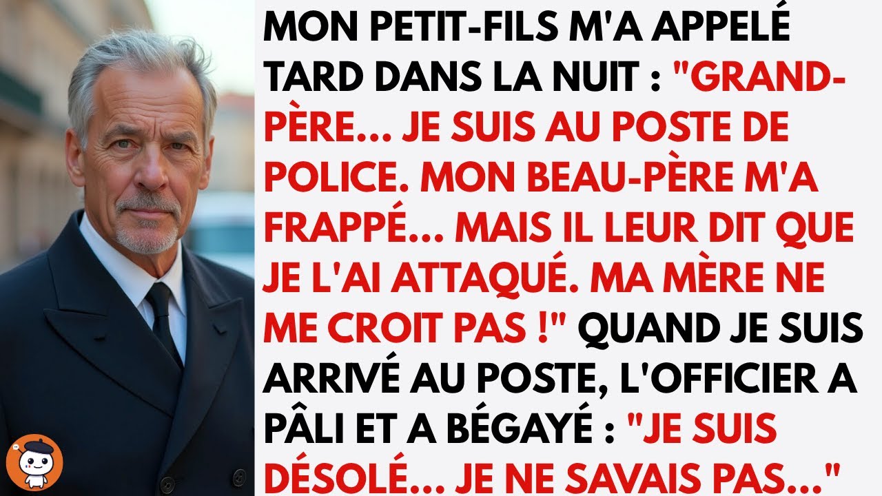 Mon petit-fils a appelé du poste de police en pleurs… et ce que j’ai découvert a tout changé