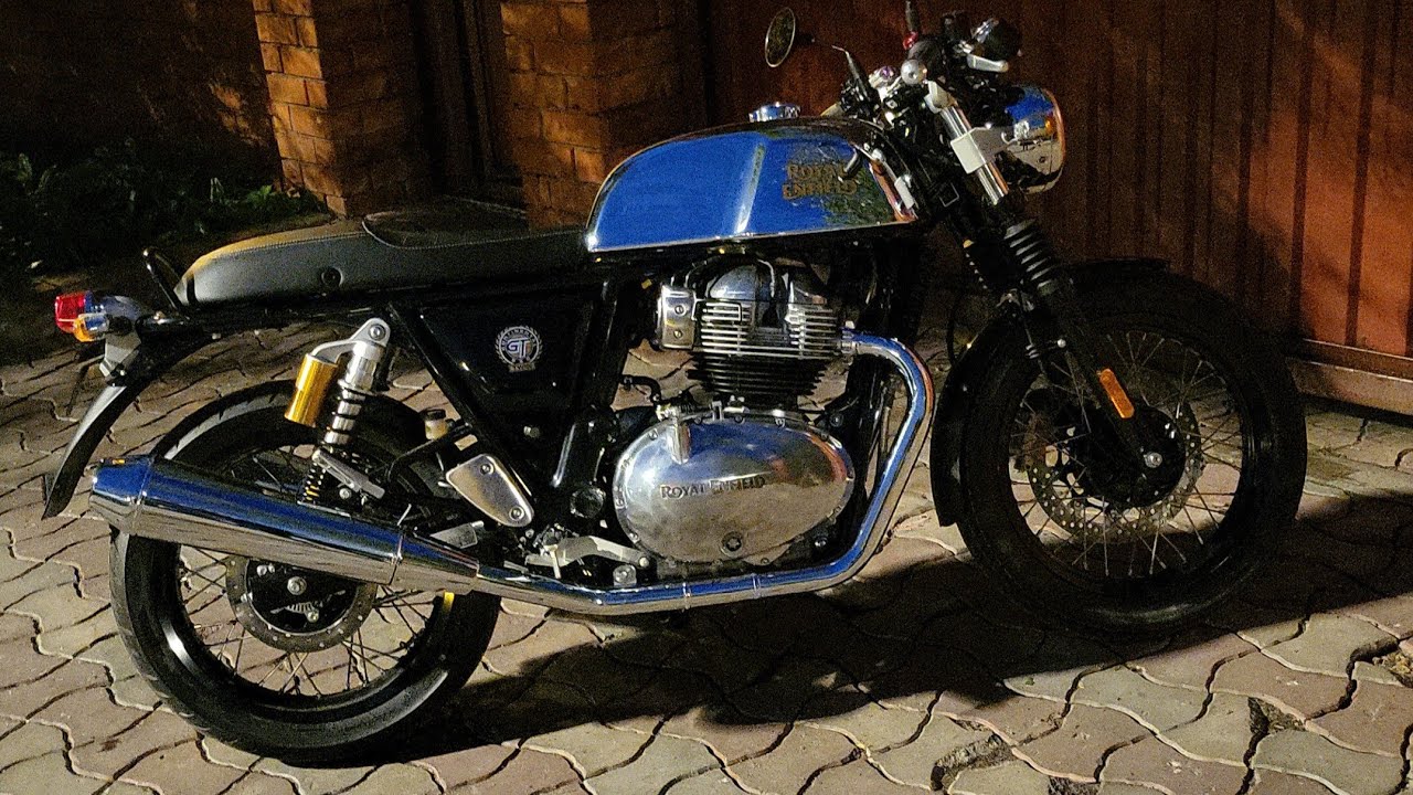 Покупка нового мотоцикла Royal Enfield Continental GT650.