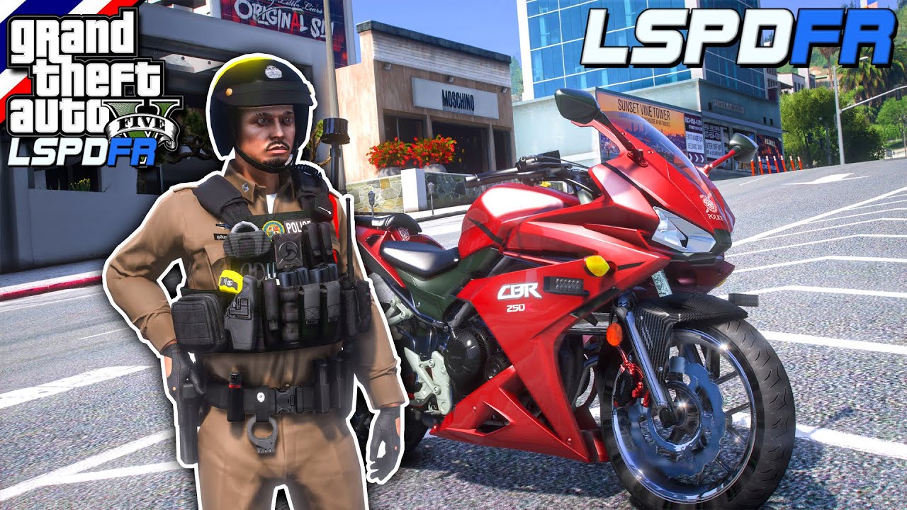 GTA V - LSPDFR มาเป็นตำรวจในเกม GTA V ตํารวจสายตรวจไทย ไล่จับผัวเมียขับรถหลบหนี #310