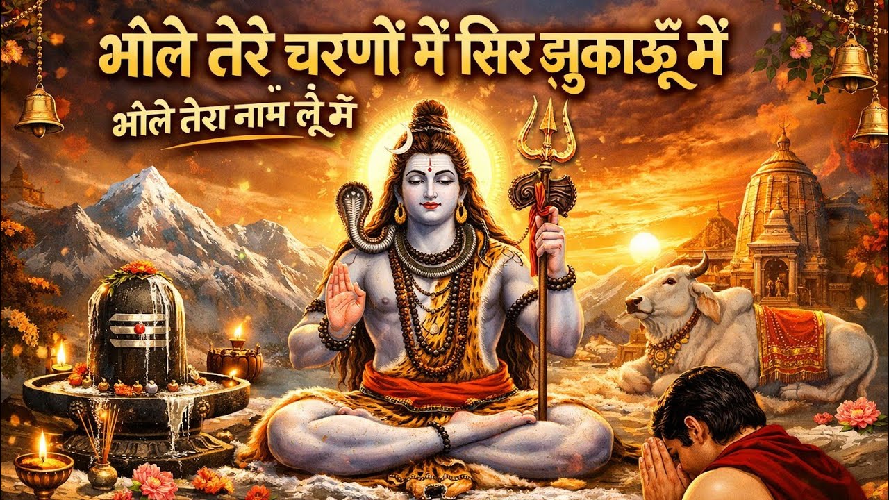  सुबह सुबह जरूर सुने भोलेनाथ क्यों रूठे हो हमसे? 😢 | दर्द भरा शिव भजन 2026