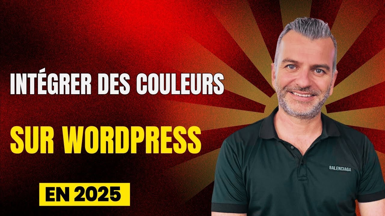 Comment int&eacute;grer les couleurs sur WordPress ?