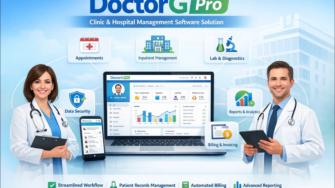 DoctorG Pro – Simple Hospital Management Software | Demo