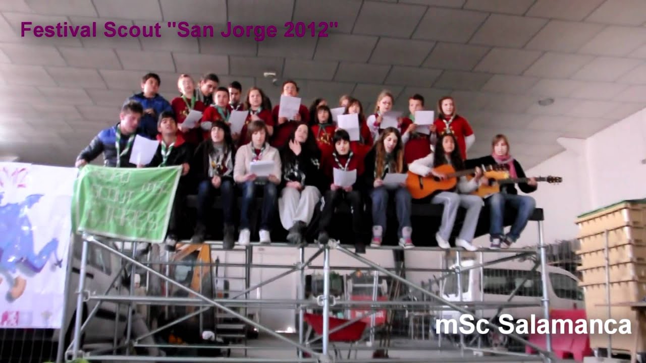 G. S. Tejares en el Festival Scout 