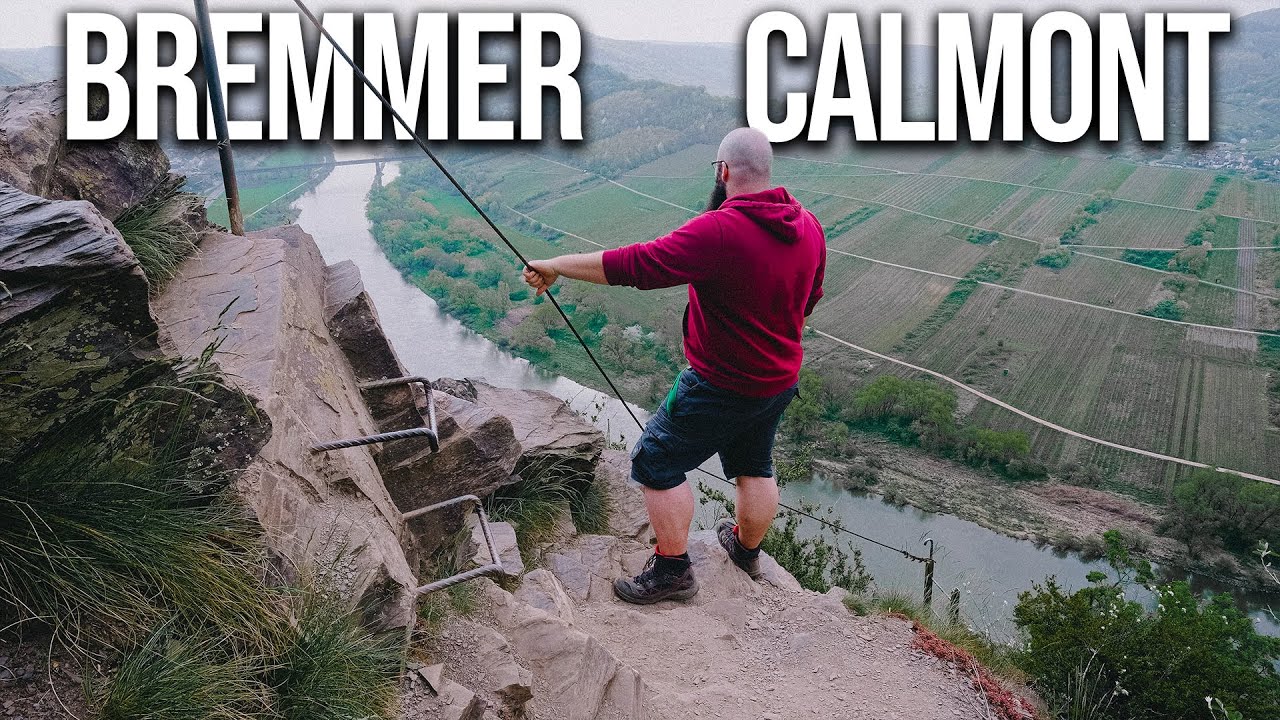 Fotos machen auf dem Calmont Klettersteig