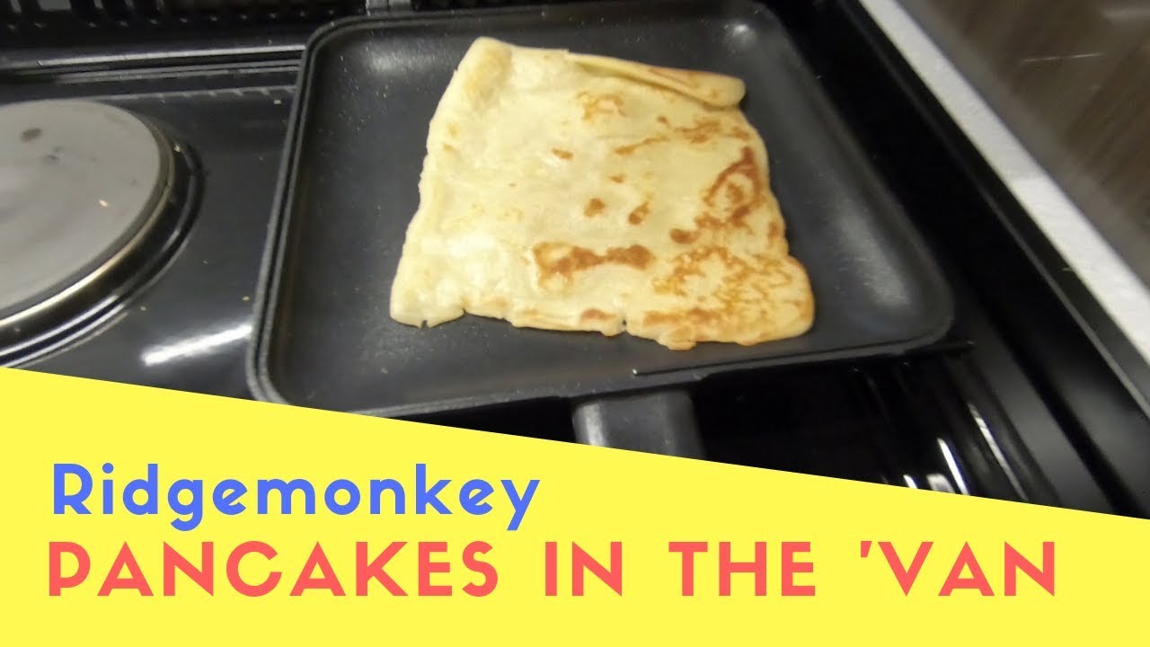 Making Pancakes With The RidgeMonkey In The Motorhome