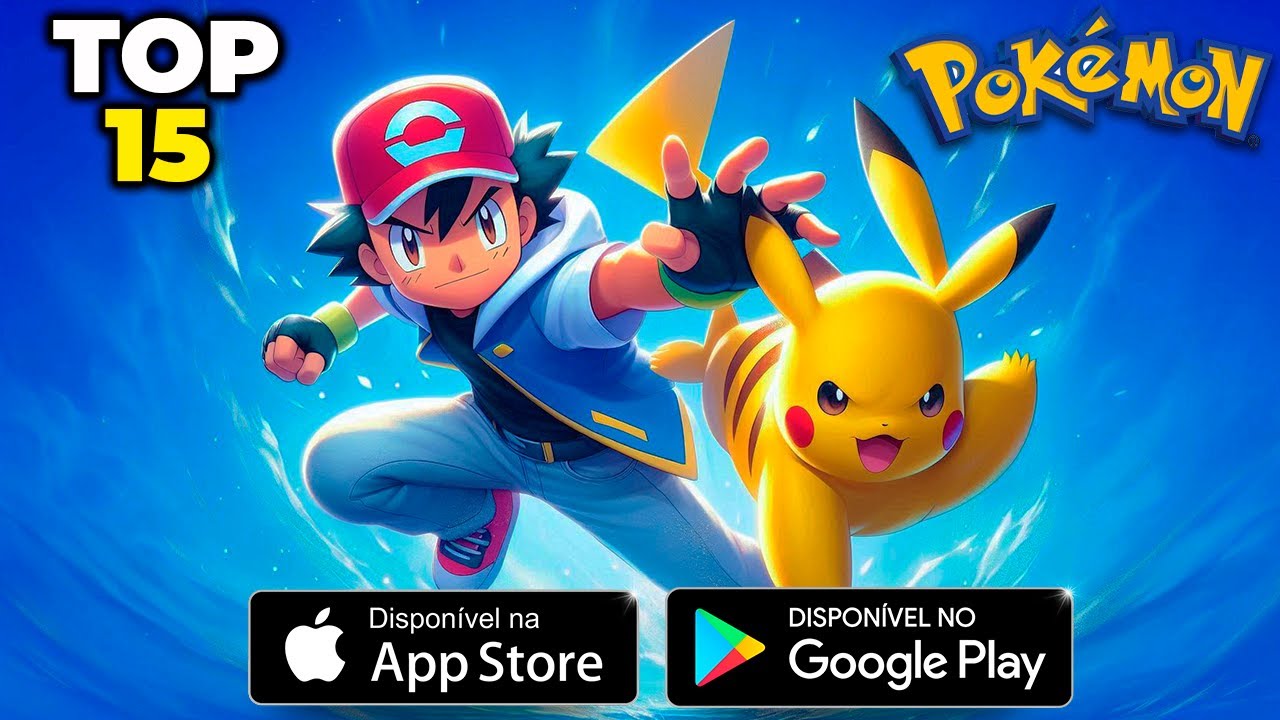 TOP 15 - Melhores Jogos do POKÉMON para ANDROID - IOS de 2025