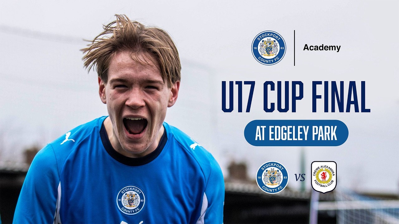 Stockport County Vs Crewe Alexandra | PDL U17 Cup