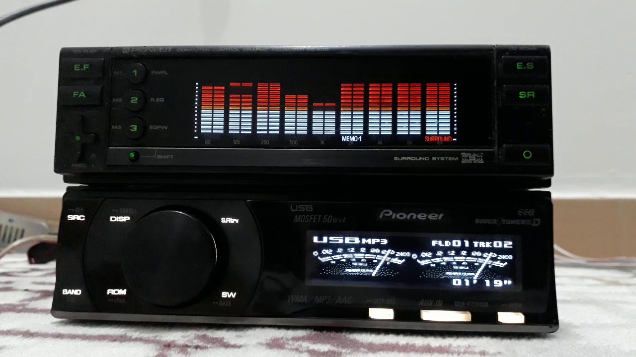 #Pioneer #deh7150ub #eq600 #イコライザ #equalizador
