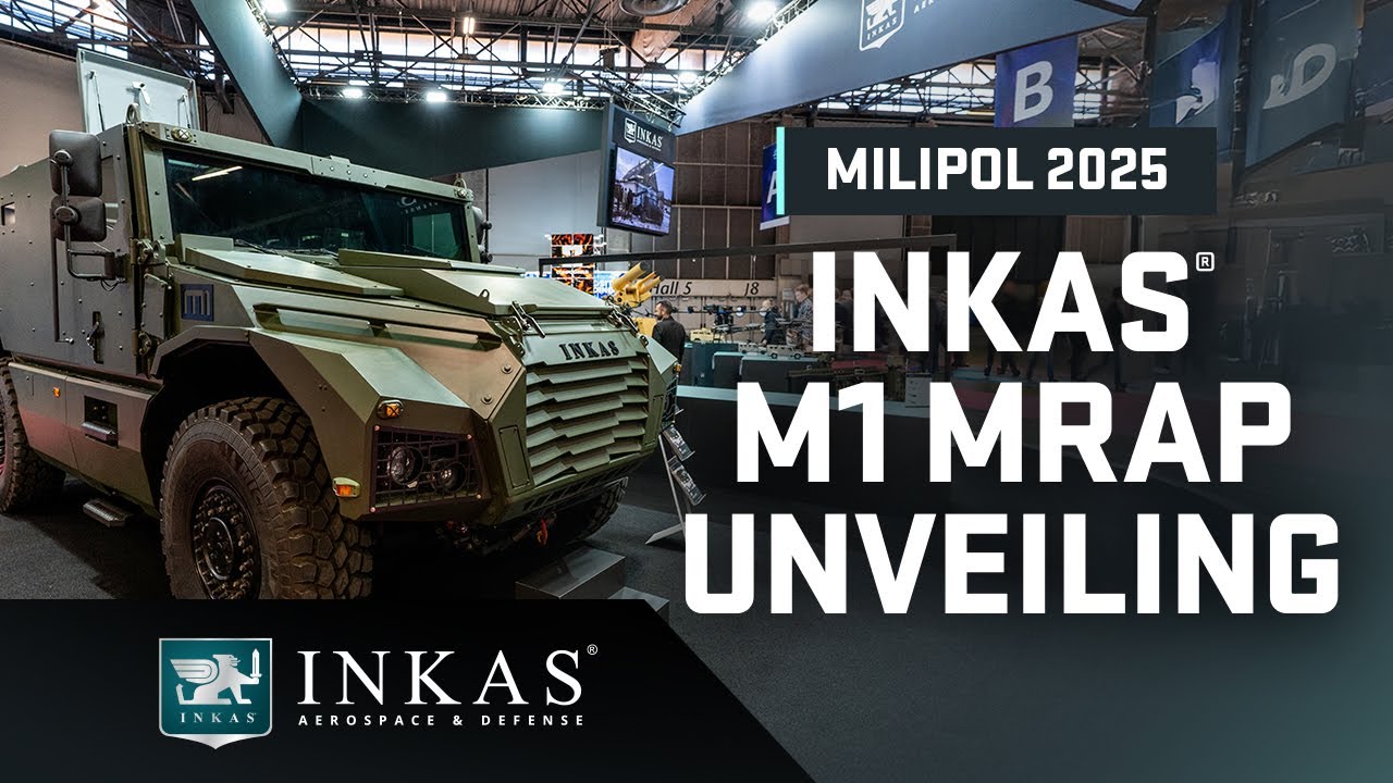 INKAS® M1 MRAP: Official Unveiling at Milipol Paris 2025