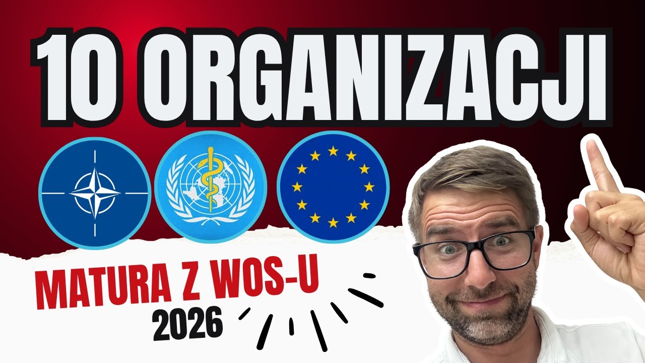 Turbo-Powtórka: W 10 minut o 10 Organizacjach do Matury z WOS-u!🌎