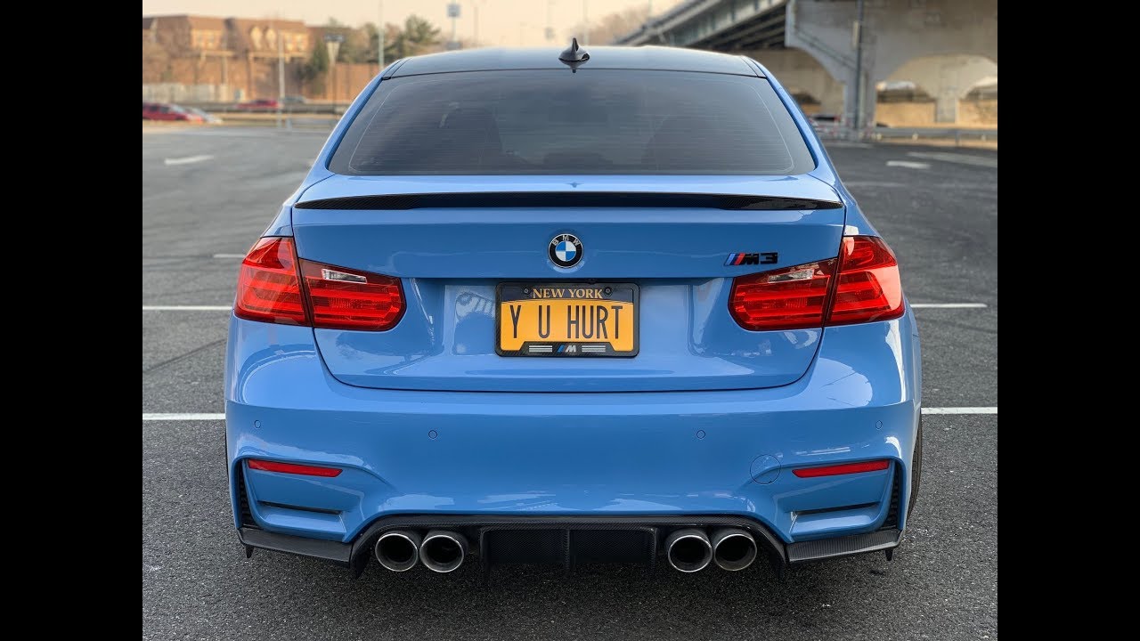 Awe Track Exhaust Non Resonated Sound Clip F80 M3