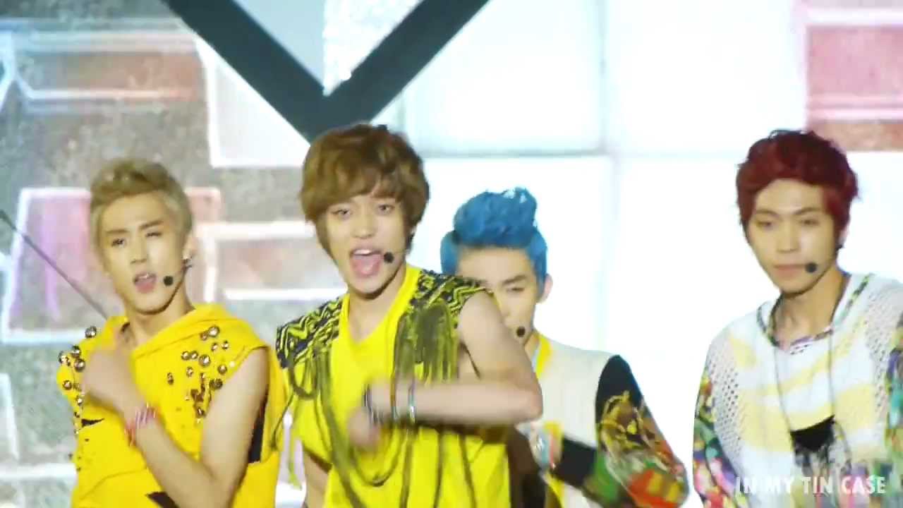 120813 틴탑 니엘(NIEL) 속초 음악중심(음악대향연) / 나랑 사귈래?
