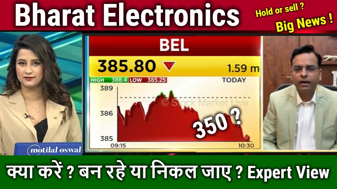 Bharat Electronics Share Analysis,kitna girega,Hold or sell ?,bel share latest news,target 2030