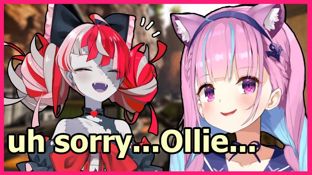 Aqua accidentally sent a DM to Ollie and it suddenly became awkward