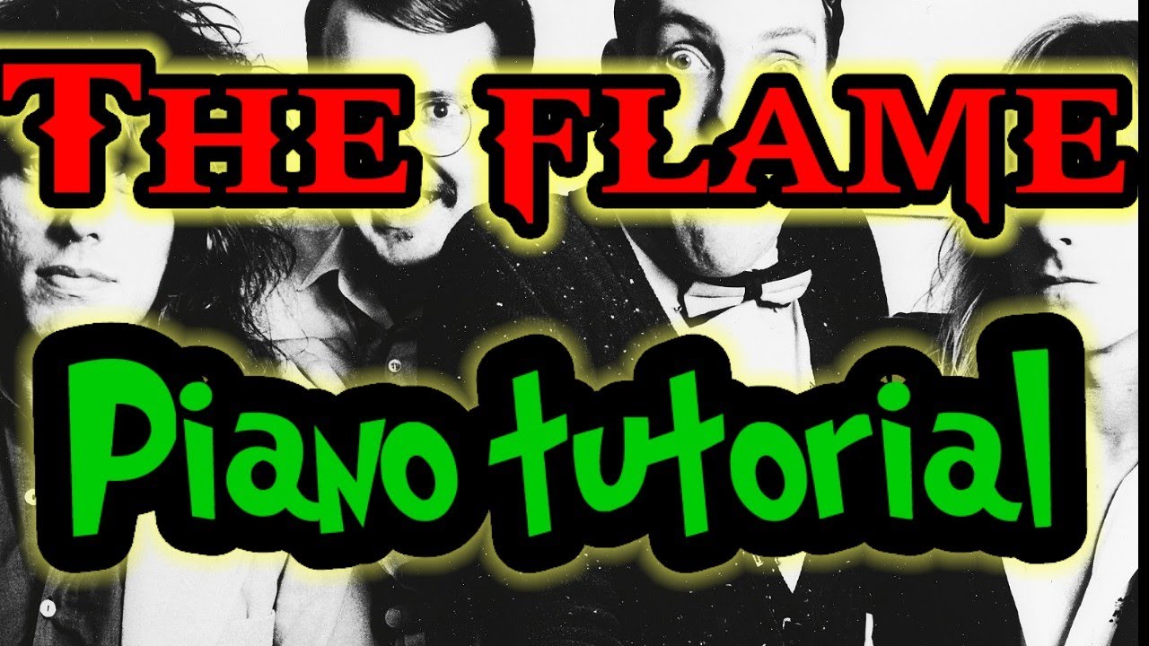 The flame by: Cheap trick piano tutorial #theflame #pianotutorial #cheaptrick