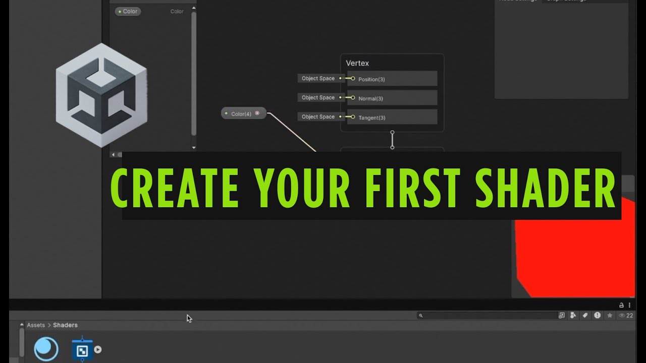 How to Create a Basic Shader in Unity Using Shader Graph