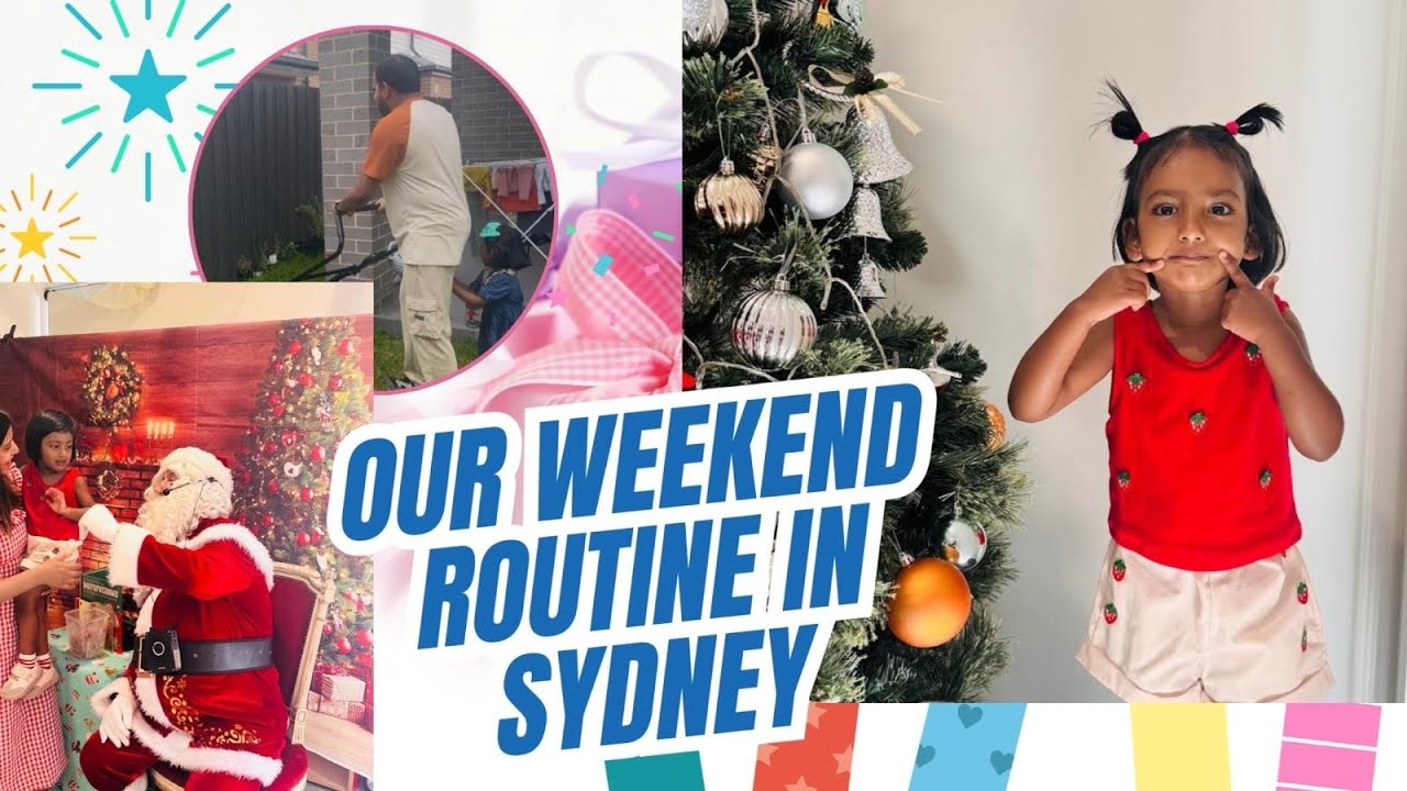 Our weekend in Sydney +xmas celebrations +shopping