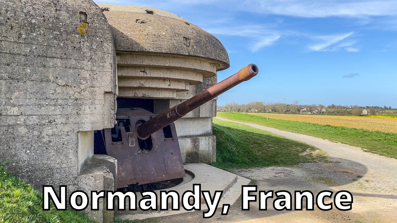 The Driving Vlog - almost 80 years from D-Day, a taste of Normandy with WW2 history (+ drone shots).