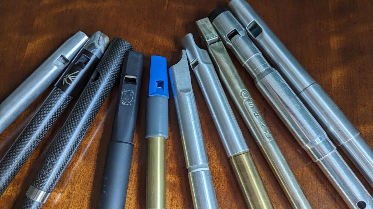 Low F Whistles and Flute