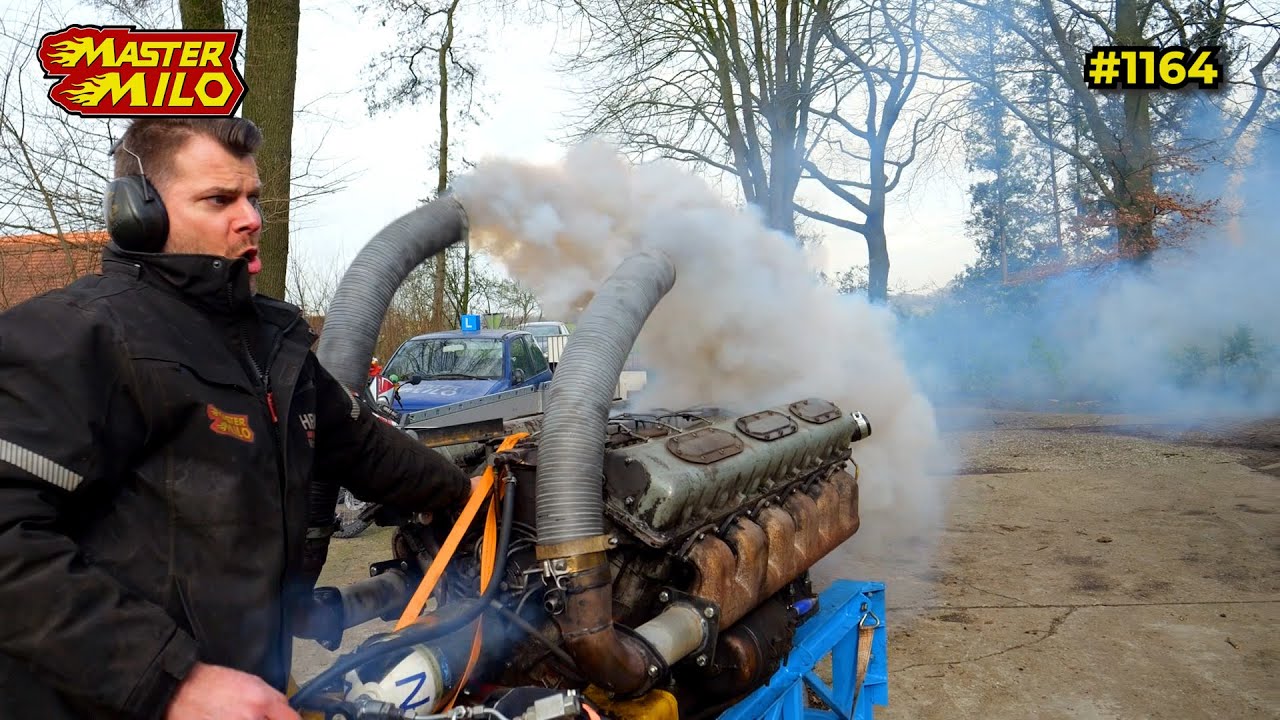 De originele T69 motor testen! (niet zo best...) #1164