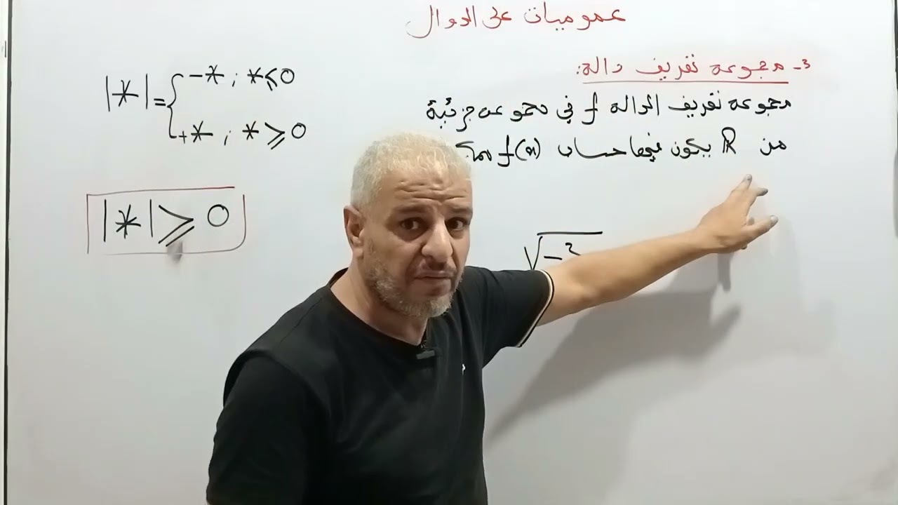 الدوال العددية السنة الثانية ثانوي علوم تجريبية و رياضيات و تقني رياضي 