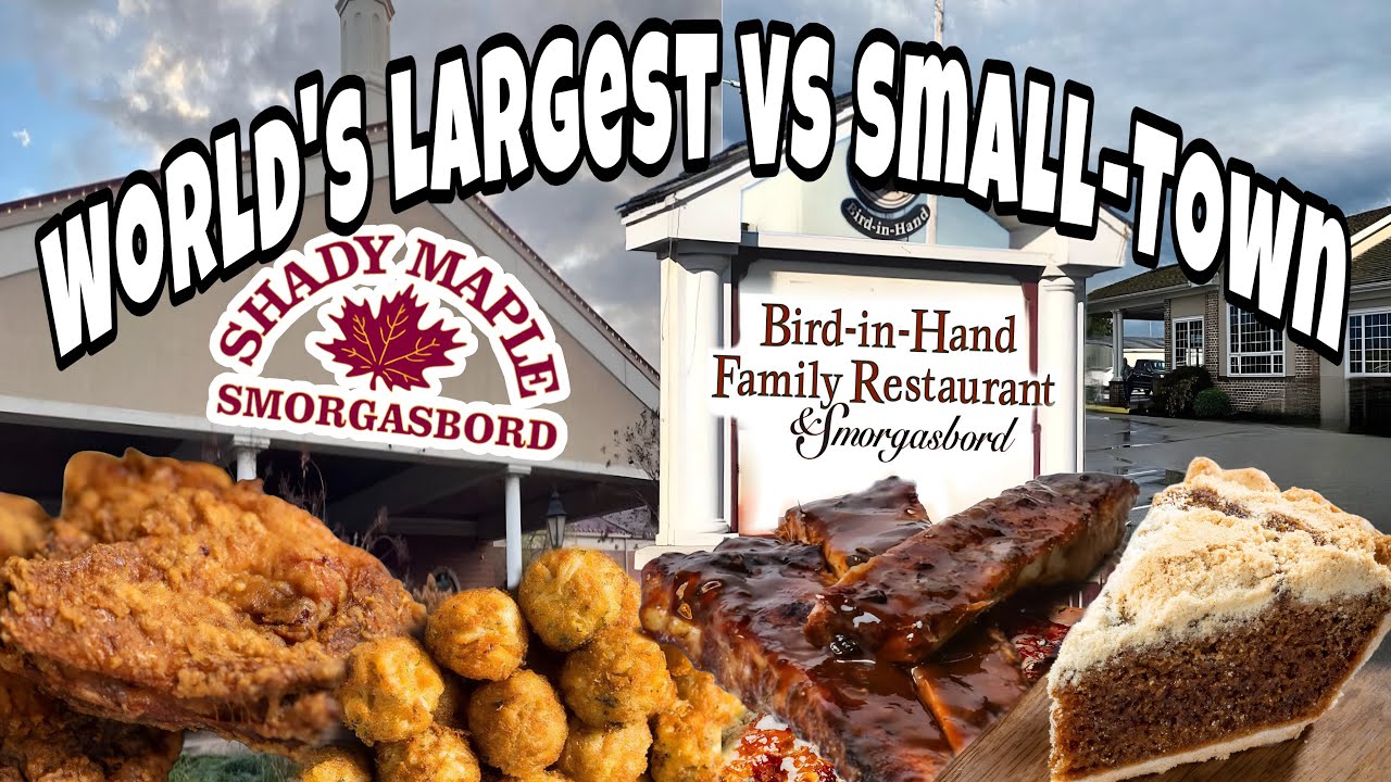 World’s Largest Smorgasbord Shady Maple vs Small-Town Smorgasbord