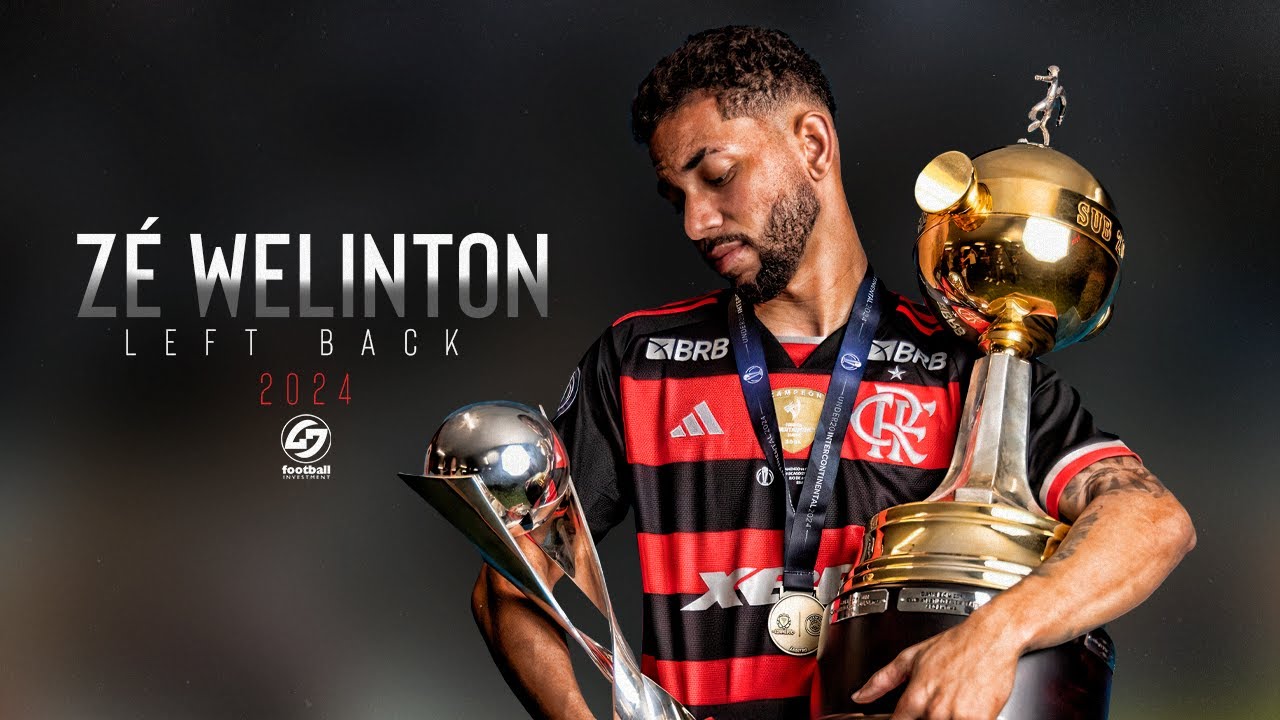⚽ ZÉ WELINTON | LEFT BACK | FLAMENGO Skills, Goals & Assists | HD 2024